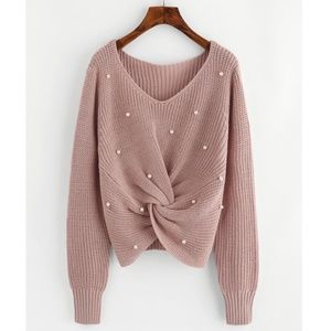 Pink Pearl Sweater